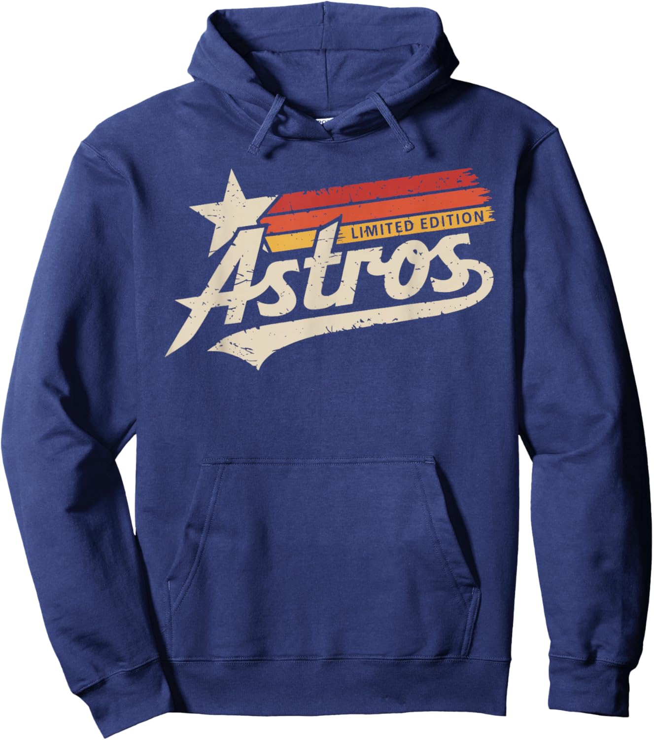 Vintage Astros Retro Style Classic Hoodie - Hoodie | Navy