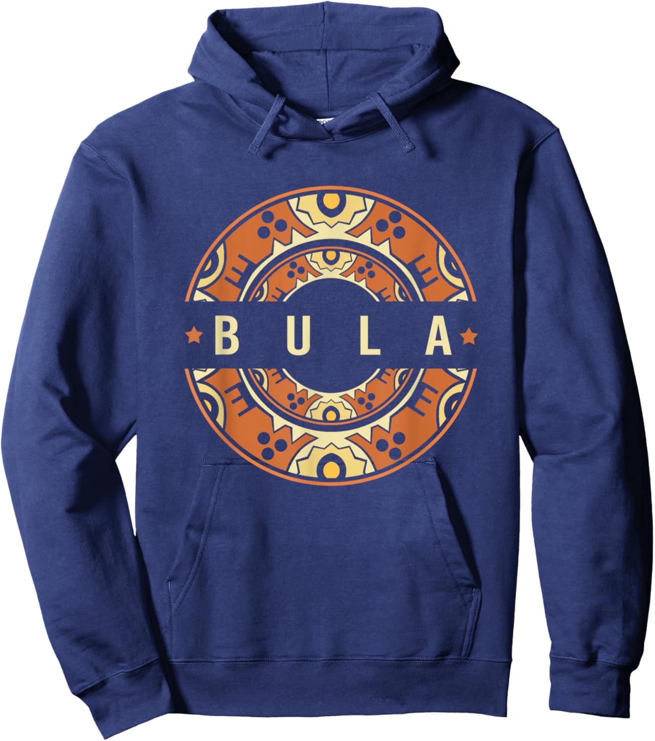 Fiji Island Fijian Tapa Traditional Masi Kesakesa Bula Hoodie - Hoodie | Navy