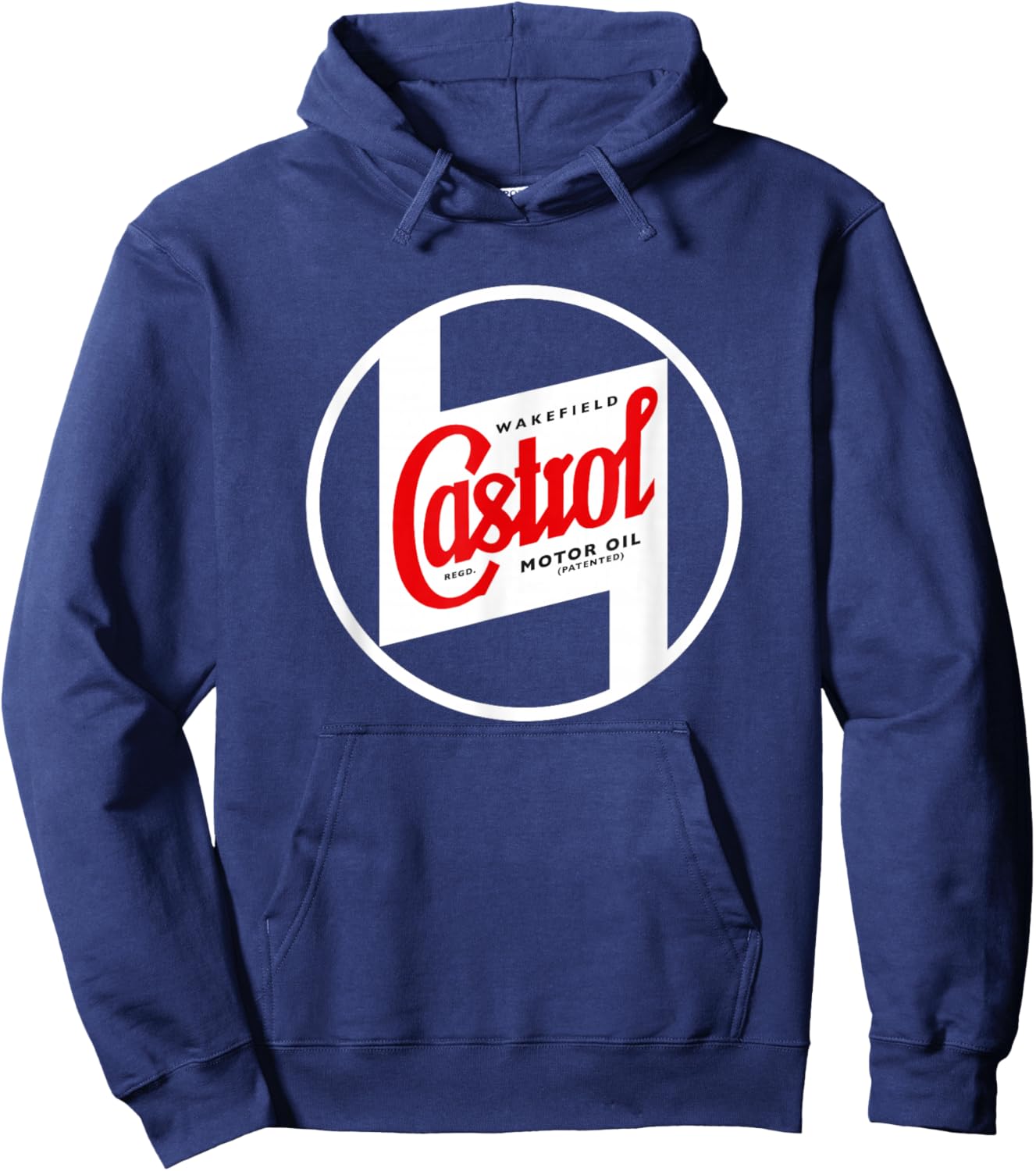 Wakefield Motor Oil Classic Car Logo Graphic PAPL1305 Hoodie - Hoodie | Navy