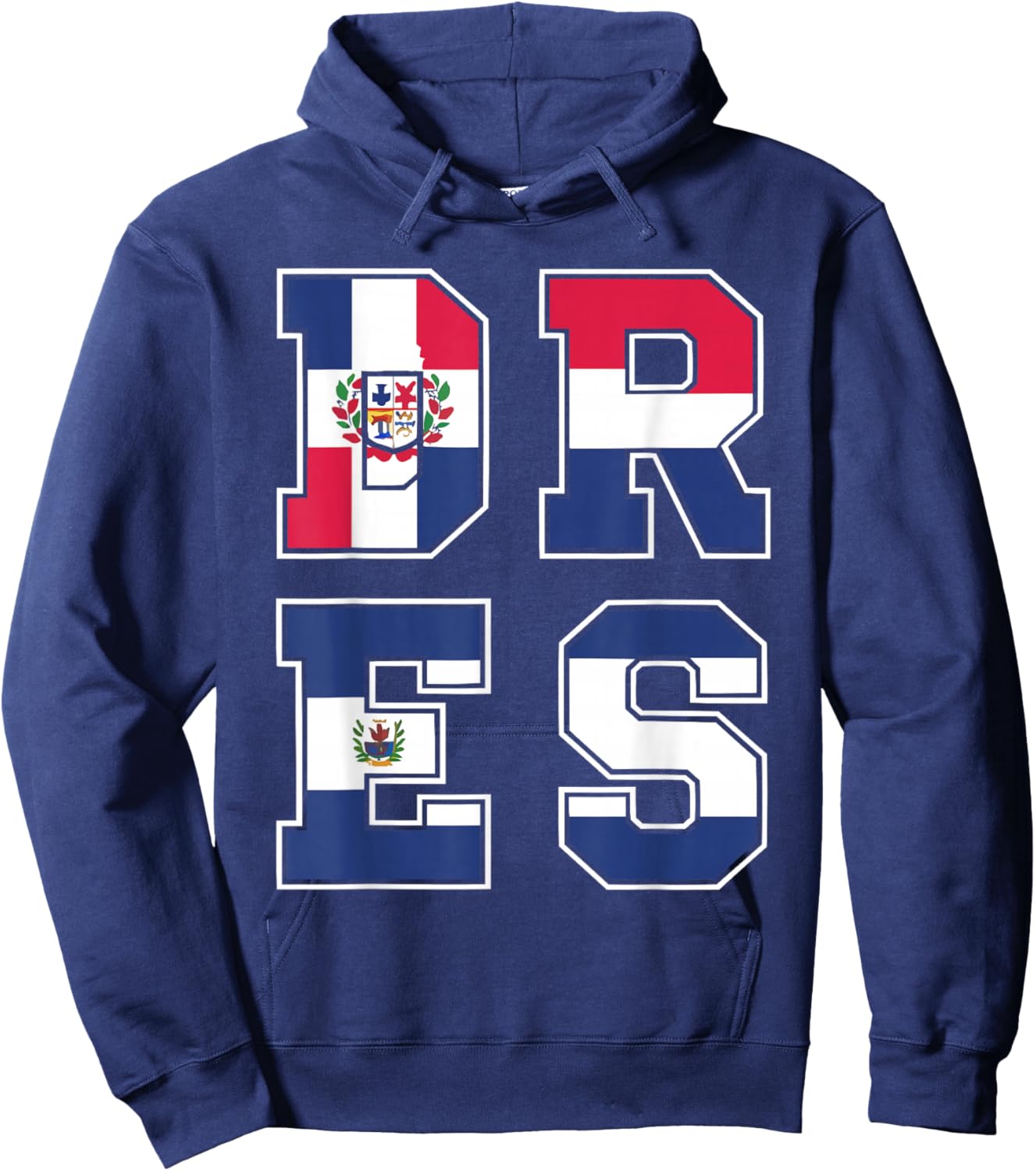 Dominican Salvadorian El Salvador Dominican Republic Hoodie - Hoodie | Navy