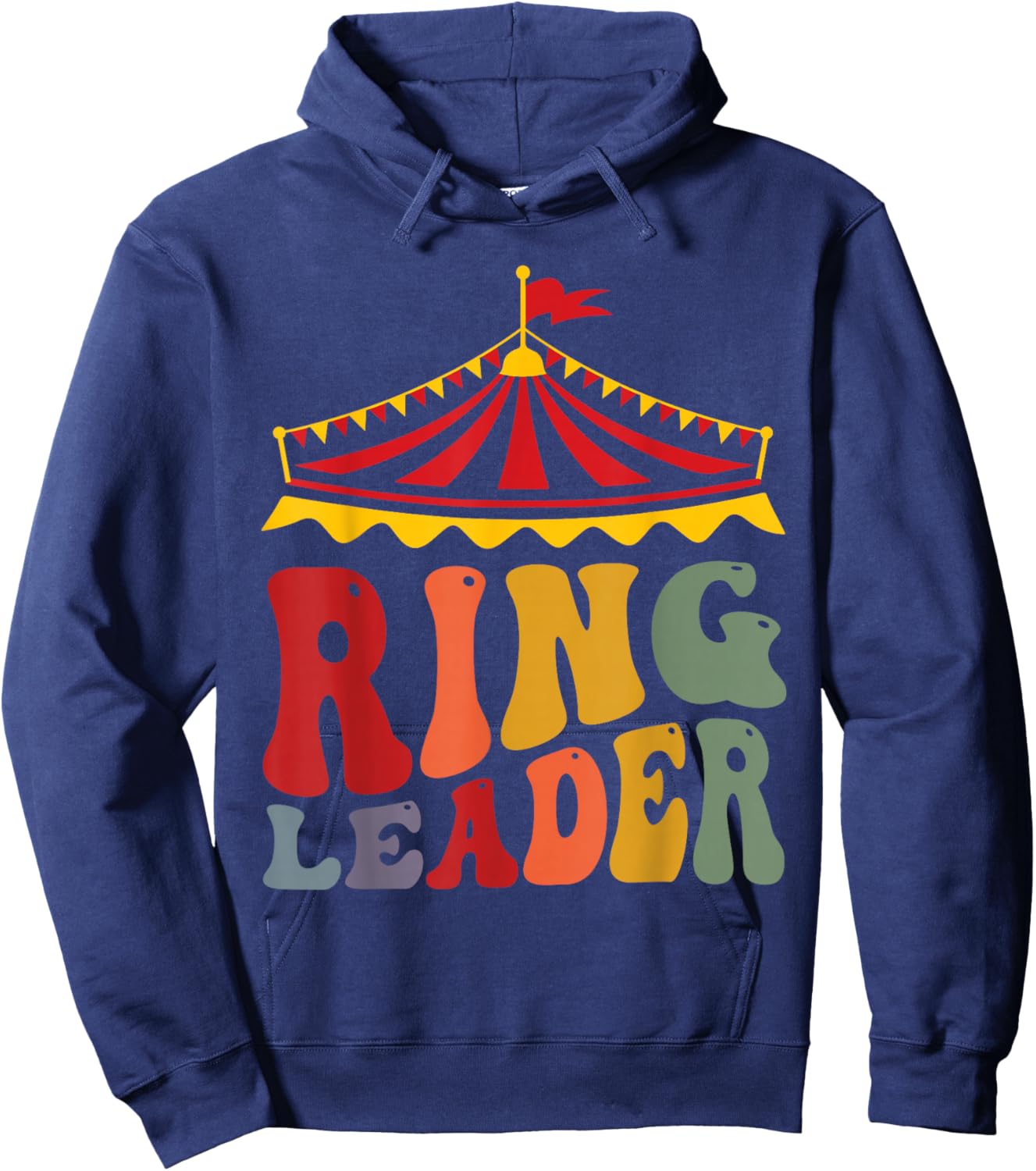 Circus ringleader Carnival Crew Party themed kids boys girls Hoodie - Hoodie | Navy