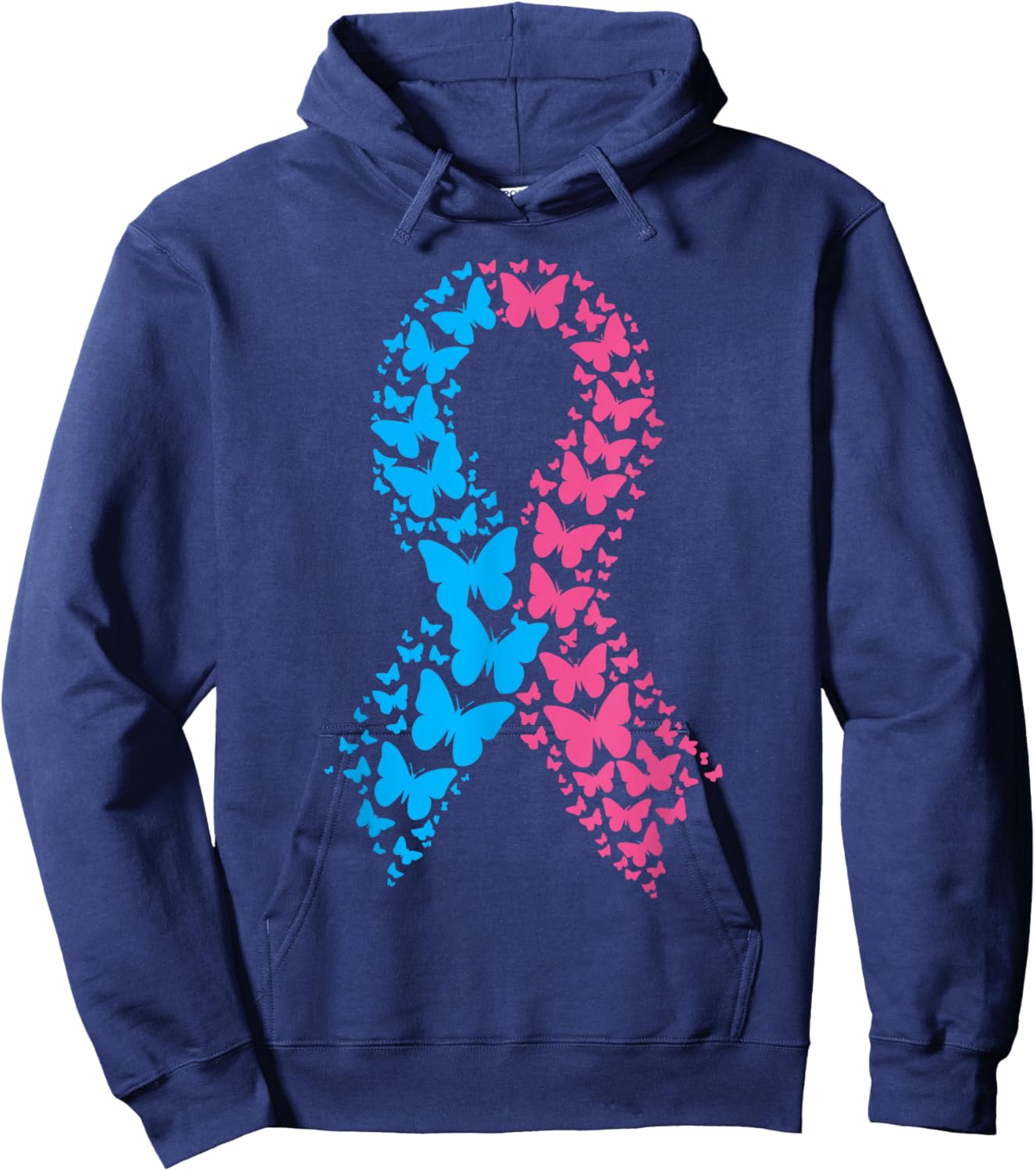 Pregnancy And Infant Loss Awareness Miscarriage Hoodie - Hoodie | Navy