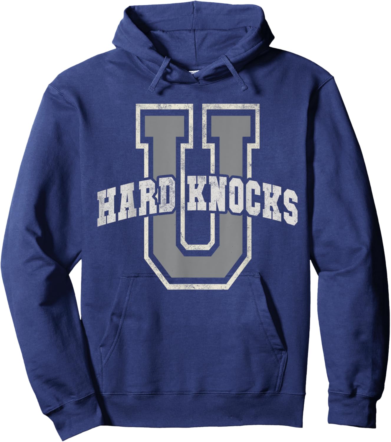 Funny UNIVERSITY of HARD KNOCKS School College Graduation Hoodie - Hoodie | Navy