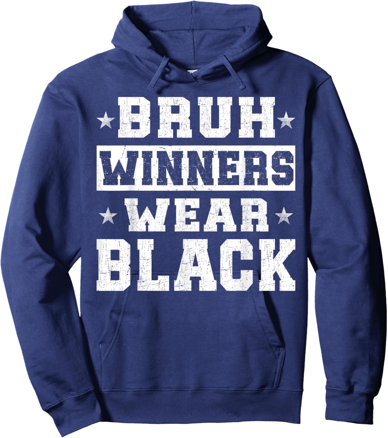 Spirit Week Winners Wear Black Team Camp Game Color Sports Hoodie - Hoodie | Navy