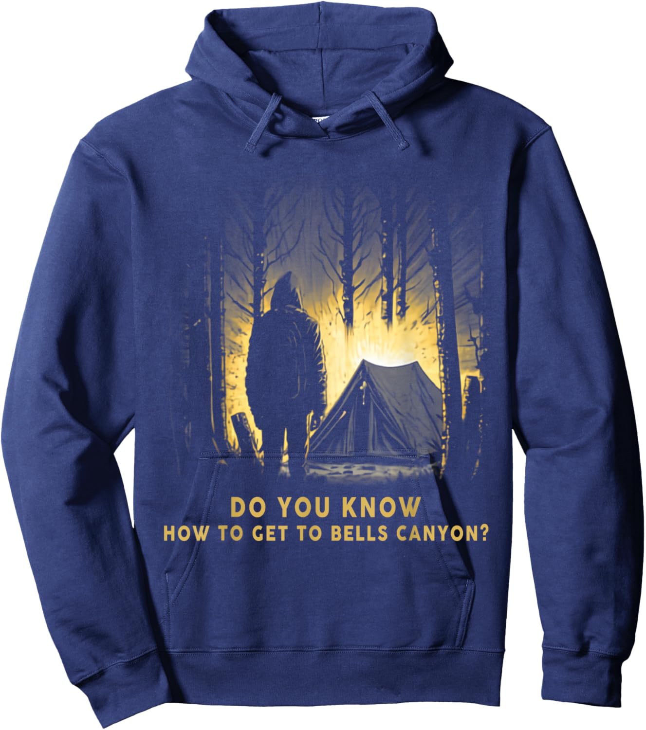 Do You Know How To Get To Bells-Canyon? Hoodie - Hoodie | Navy