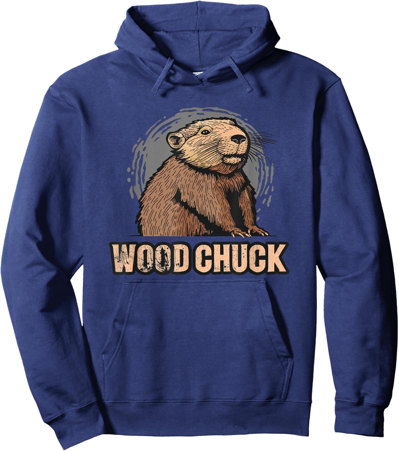 Pretty Woodchuck Costume for Funny Boys and Girls Hoodie - Hoodie | Navy