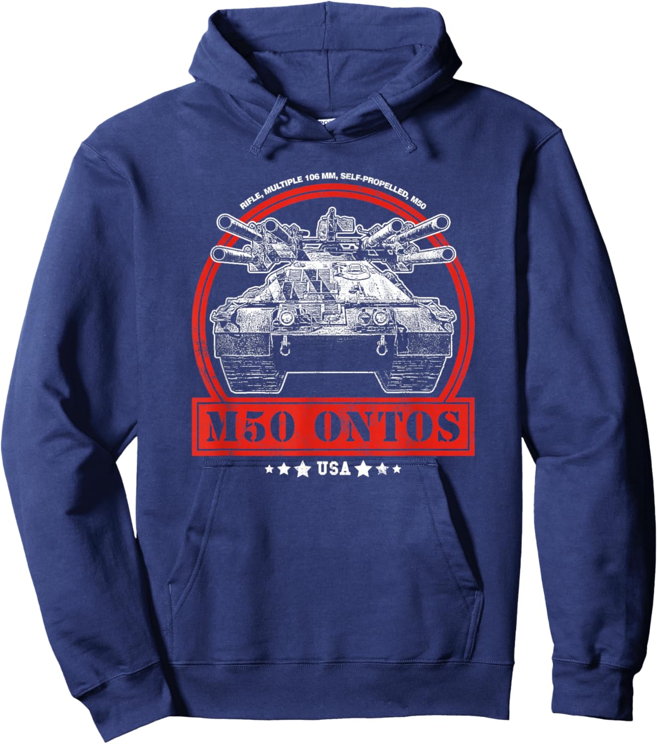 M50 Ontos "Thing" Tank Destroyer Hoodie - Hoodie | Navy