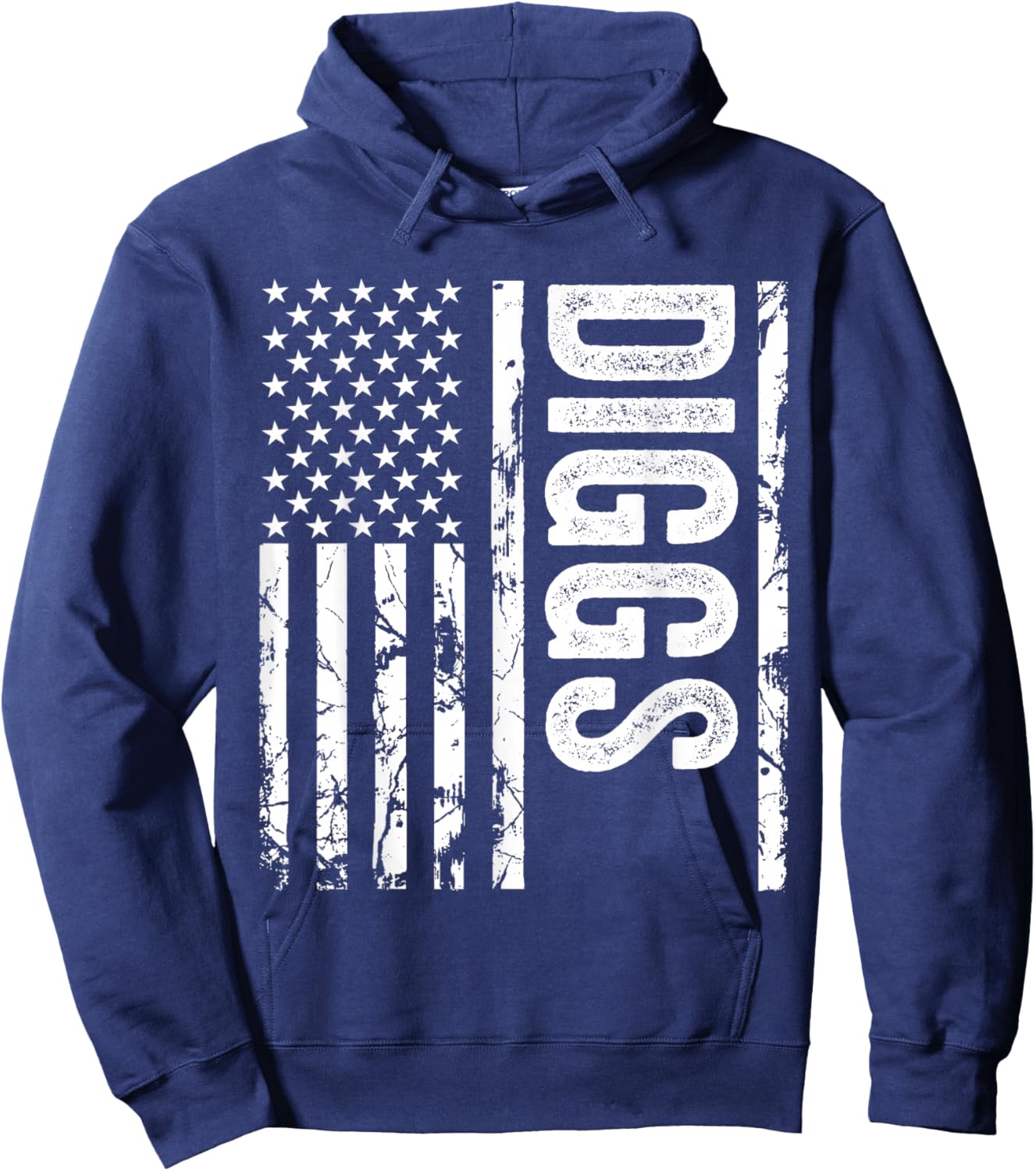 Diggs Last Name Funny Surname Team Diggs Family Reunion Hoodie - Hoodie | Navy