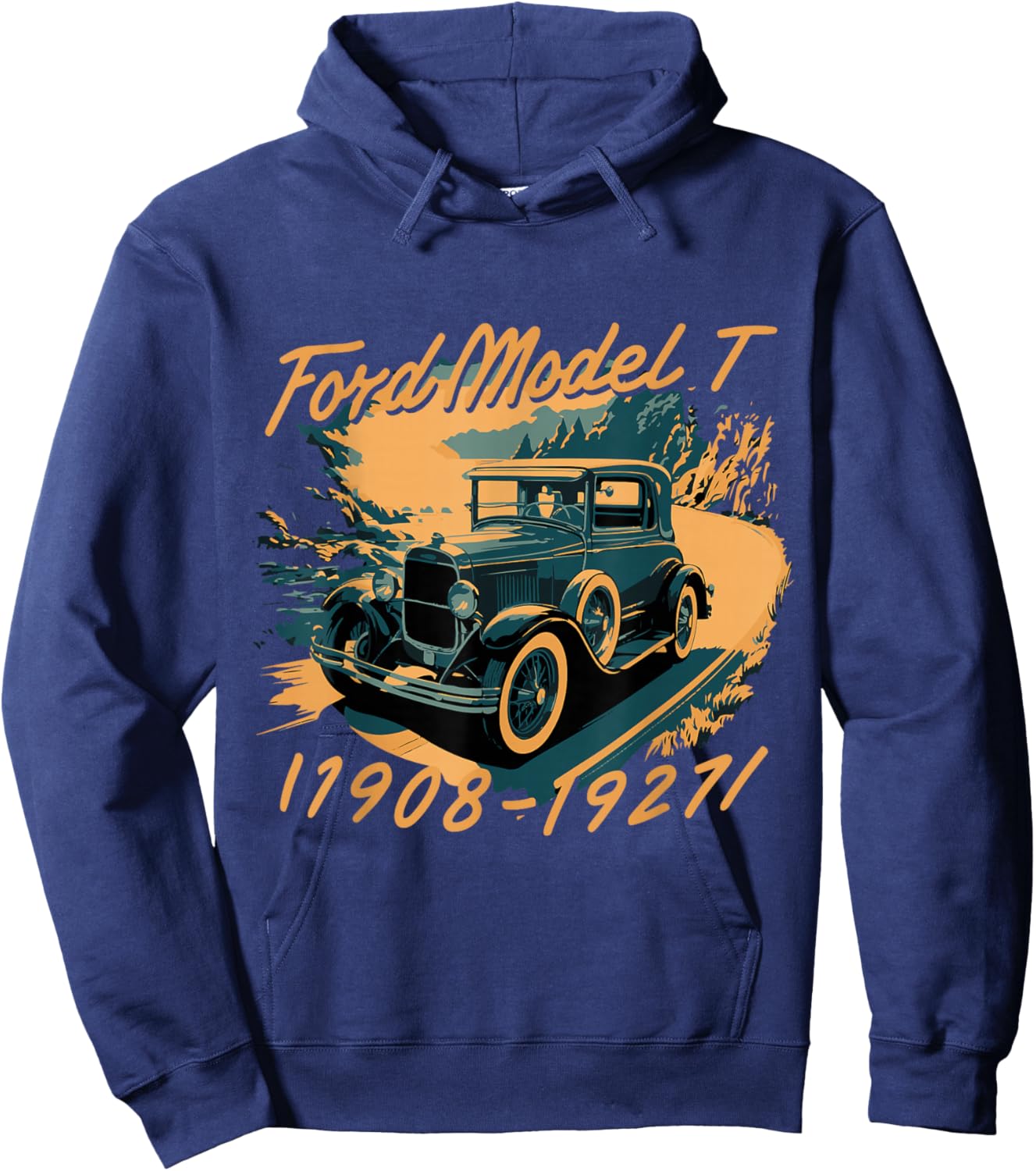 Classic Car Vintage Model T 1908 -1927 Hoodie - Hoodie | Navy