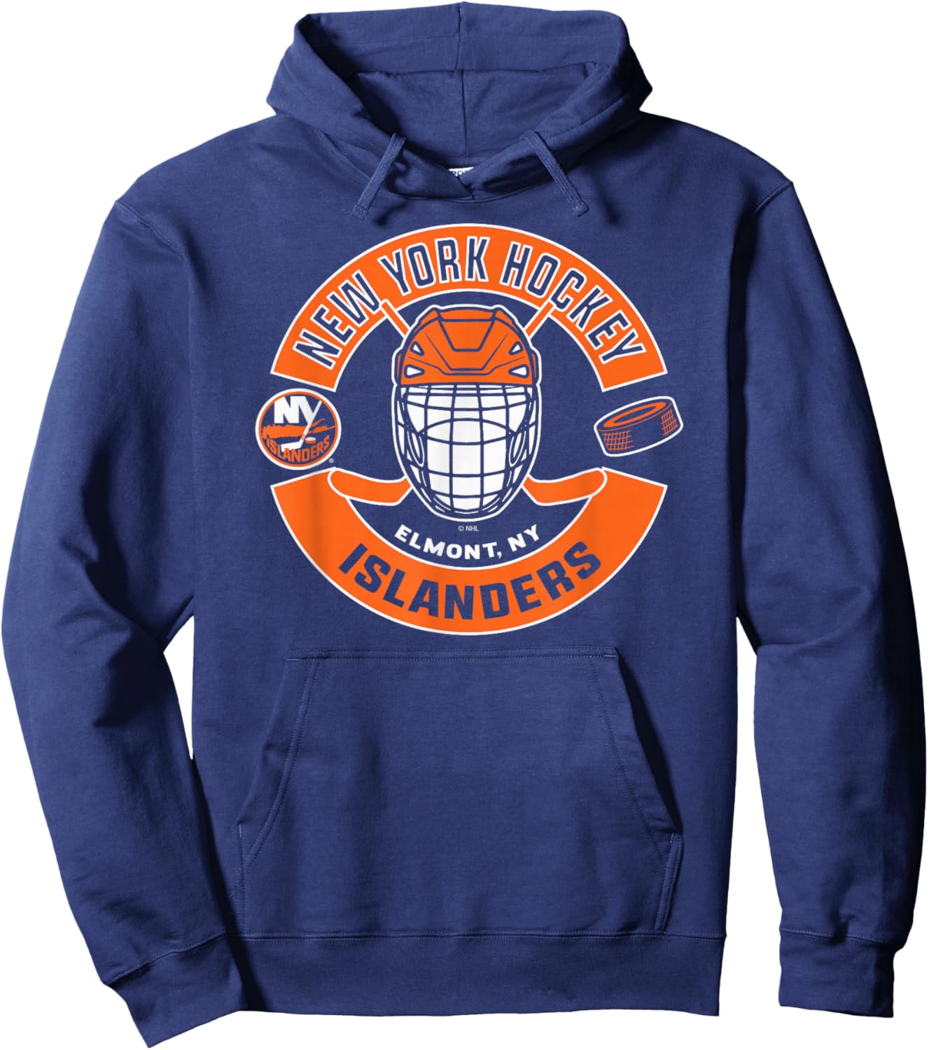 New York Islanders Mask Blue Officially Licensed Hoodie - Hoodie | Navy