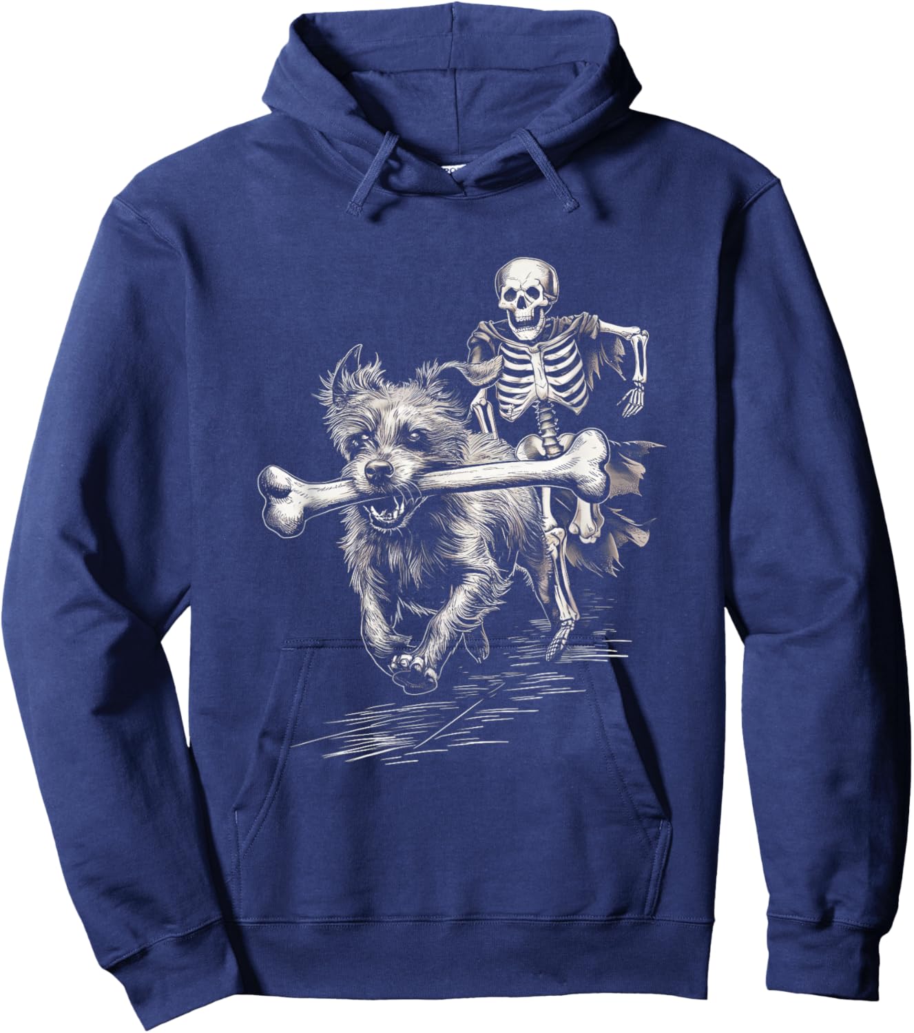 T-Shirt Hoodie - Hoodie | Navy