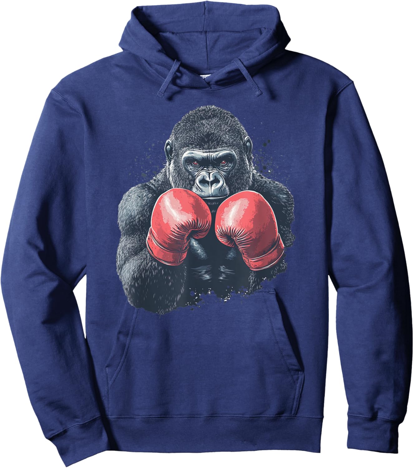 Gorilla in Boxing Gloves - Boxing Training Hoodie - Hoodie | Navy