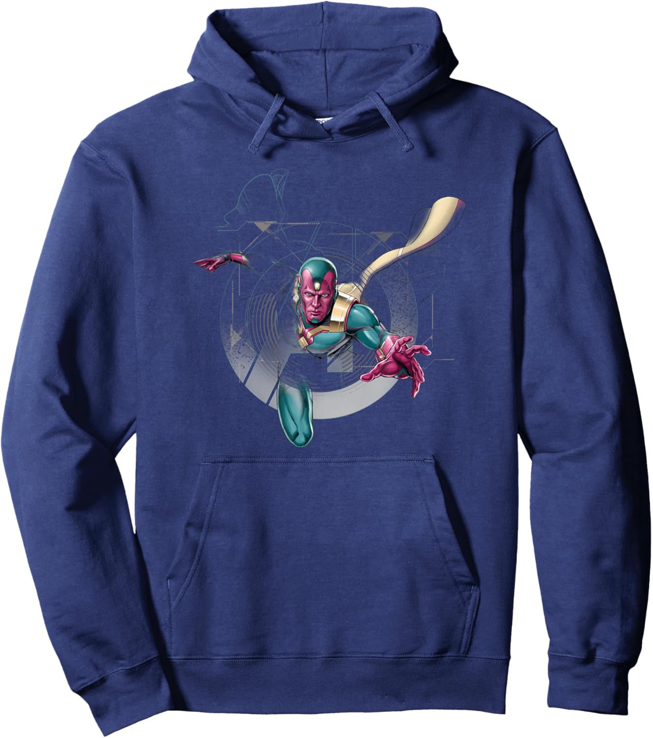 Marvel Avengers Vision Flight Hoodie - Hoodie | Navy