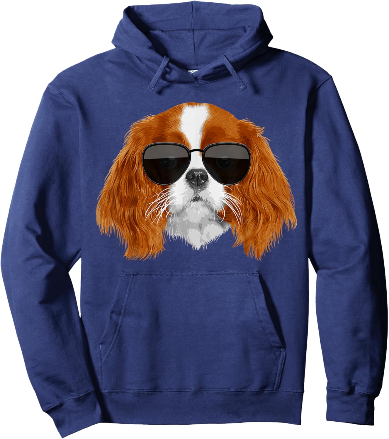 Cavalier King Charles Design Women Cavalier Spaniel Hoodie - Hoodie | Navy