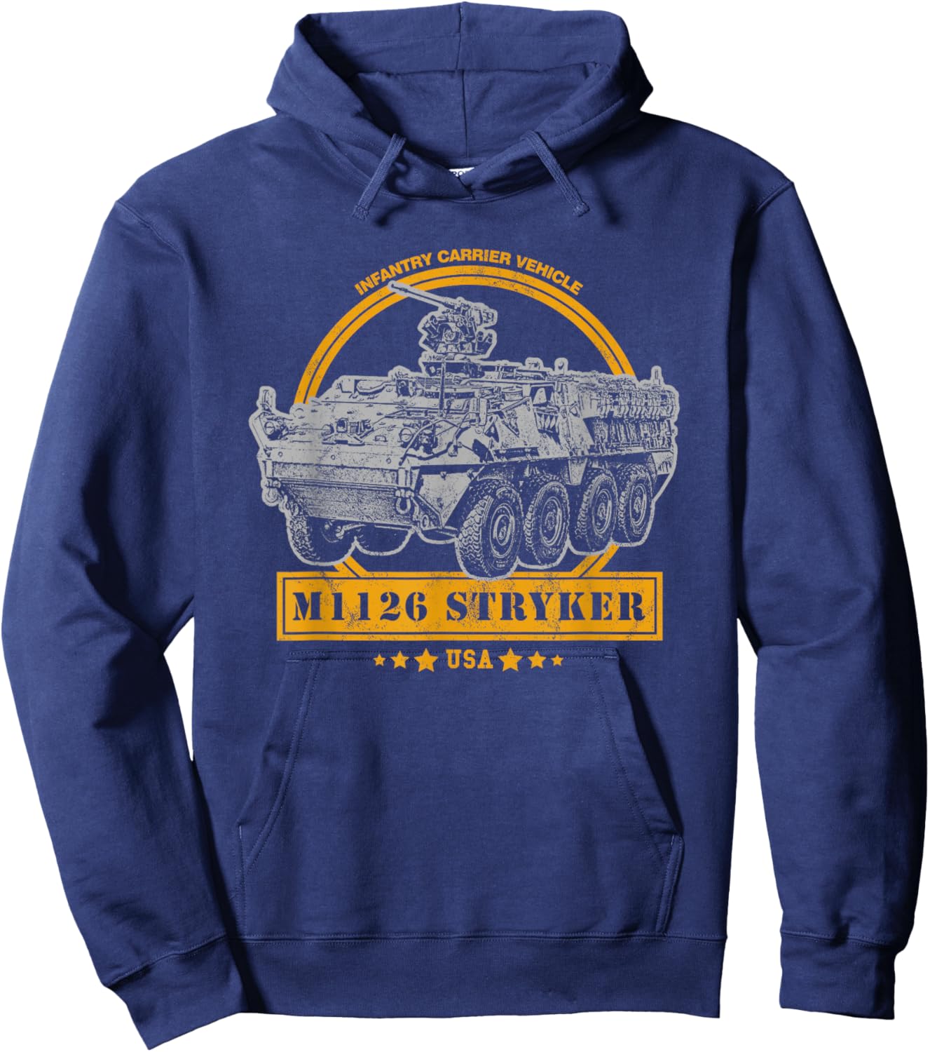M1126 Stryker Infantry Carrier Vehicle Hoodie - Hoodie | Navy