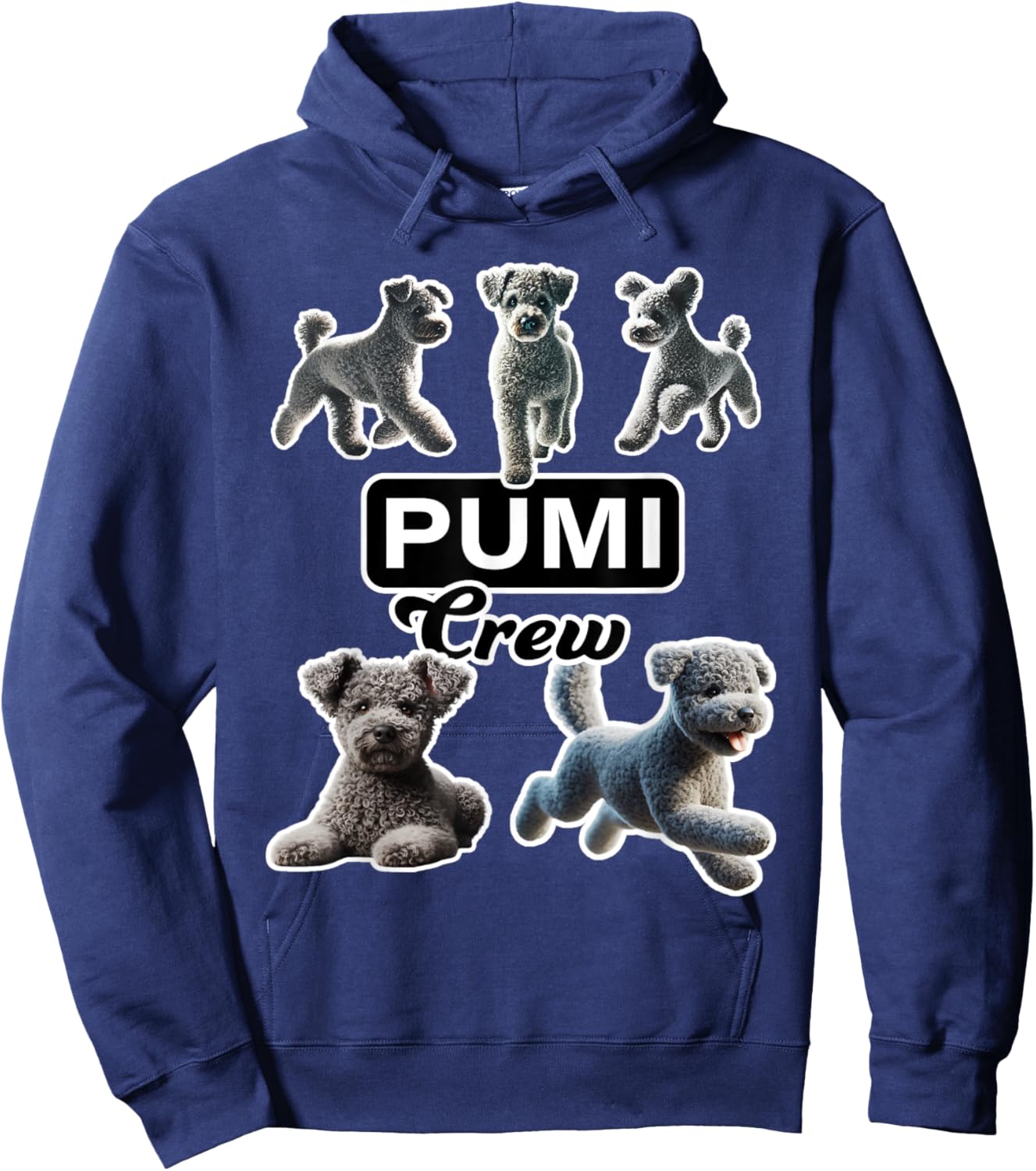 Pumi Crew Hoodie - Hoodie | Navy