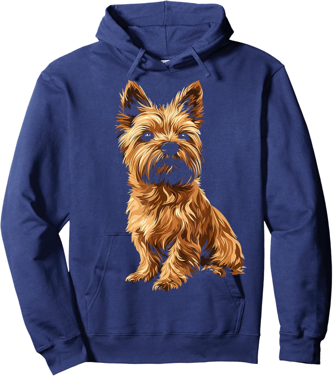 Cairn Terrier Dog Motif Pet Art Cairn Terrier Men Women Kids Hoodie - Hoodie | Navy