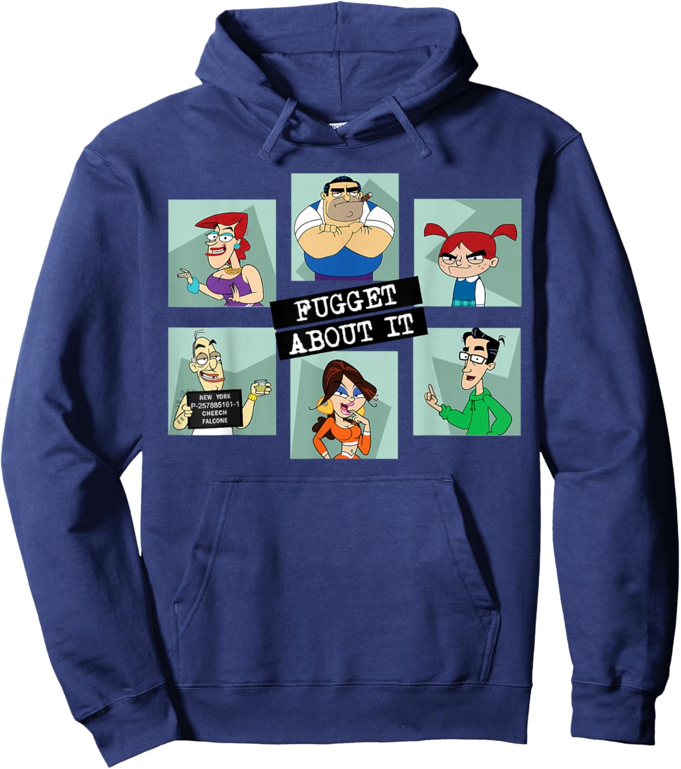 The Falcone Family Hoodie - Hoodie | Navy
