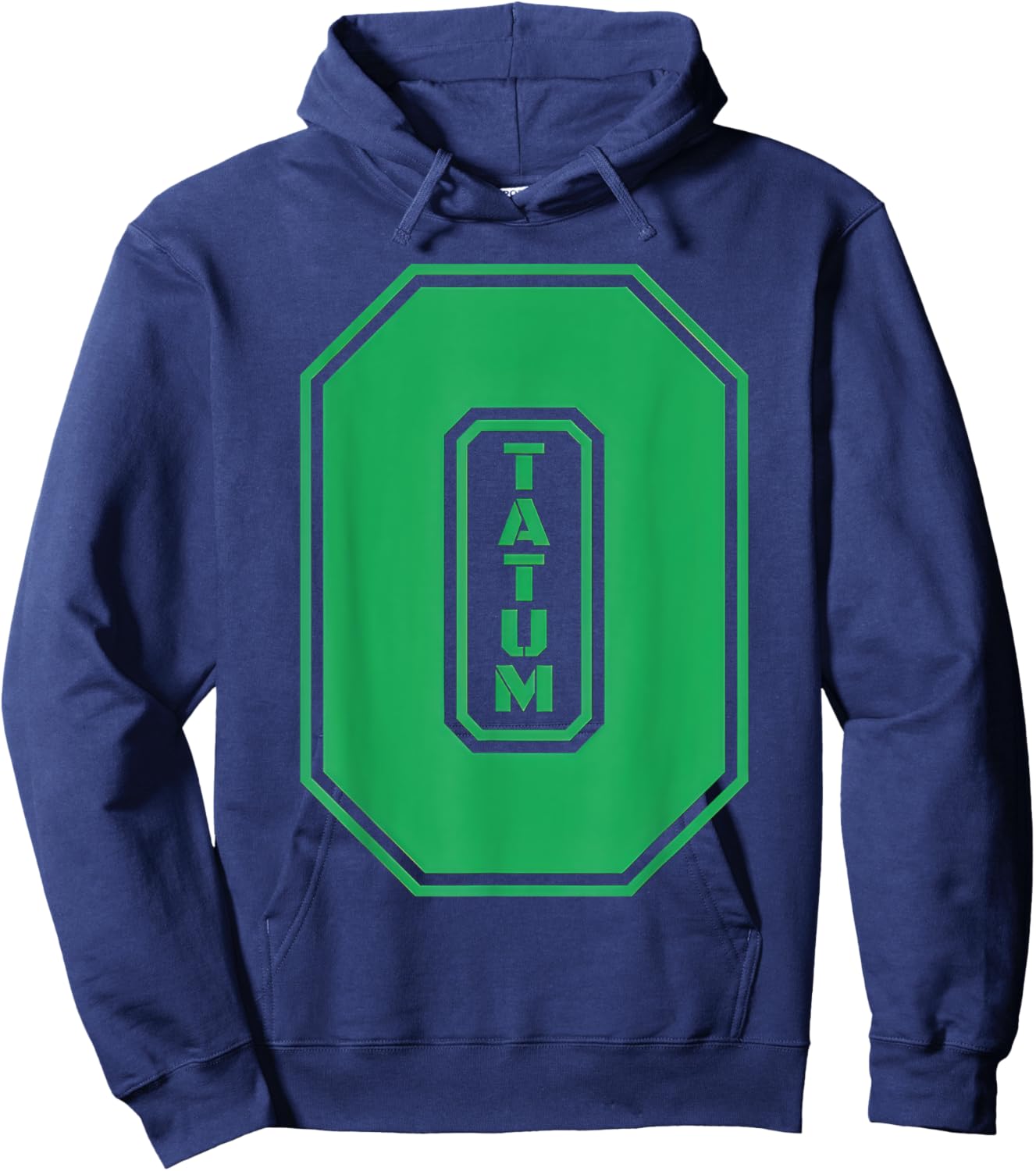 Tatum Who wears number 0 green is incredibly brilliant Hoodie - Hoodie | Navy