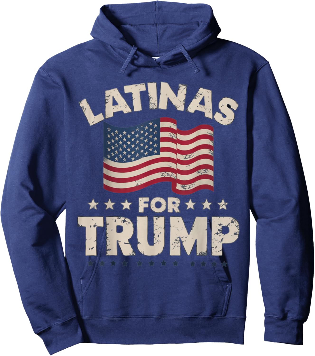 Latinas For Trump 2024 Election President Hispanic Hoodie - Hoodie | Navy
