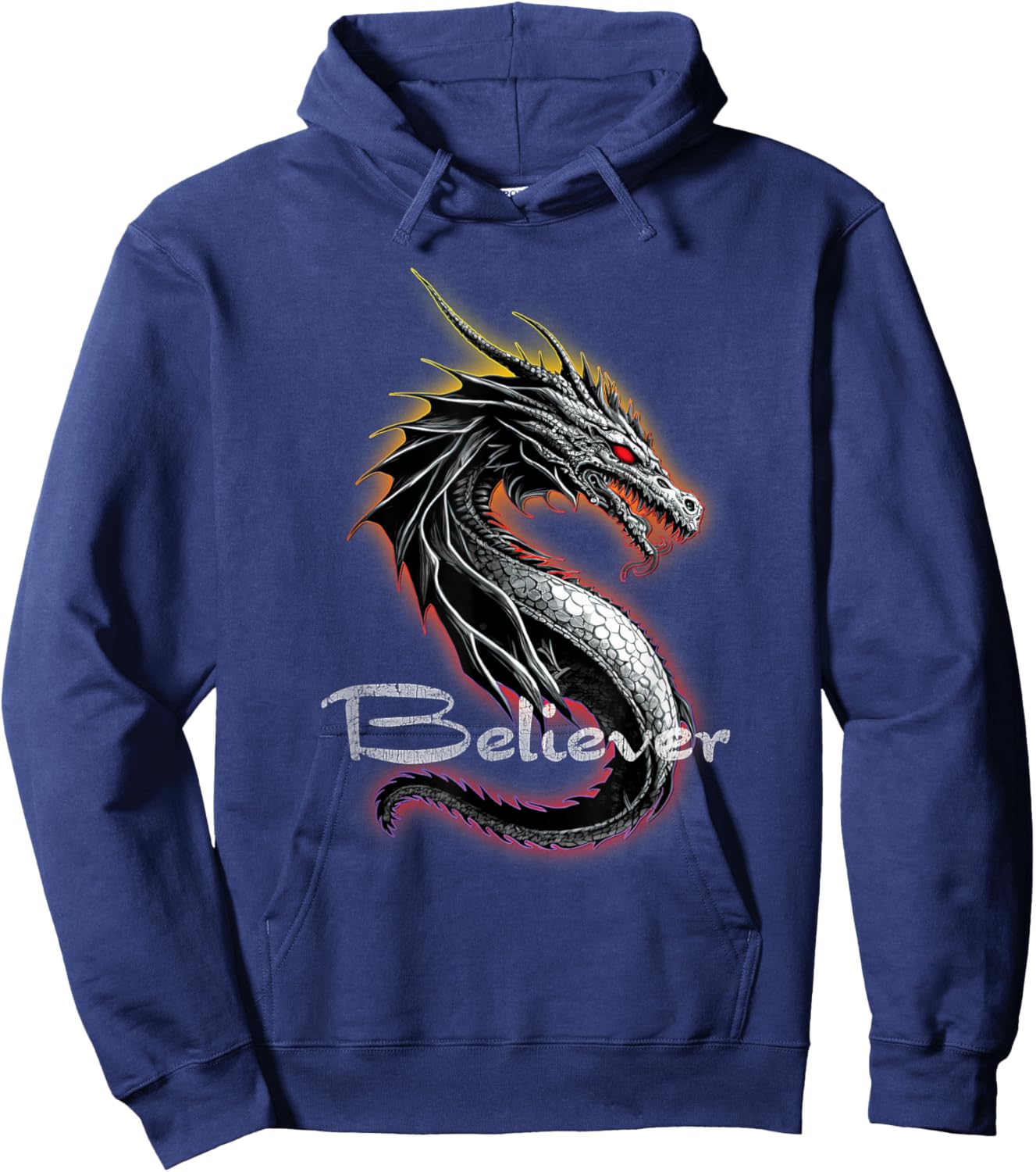 Dragon Believer - Imagine This Gift Dragon Fans Hoodie - Hoodie | Navy