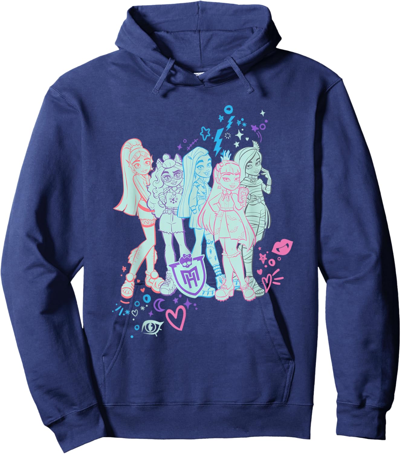 Monster High - Creep it Real Hoodie - Hoodie | Navy