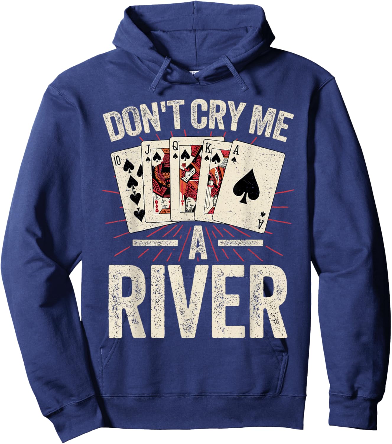 Poker Player Hoodie - Hoodie | Navy