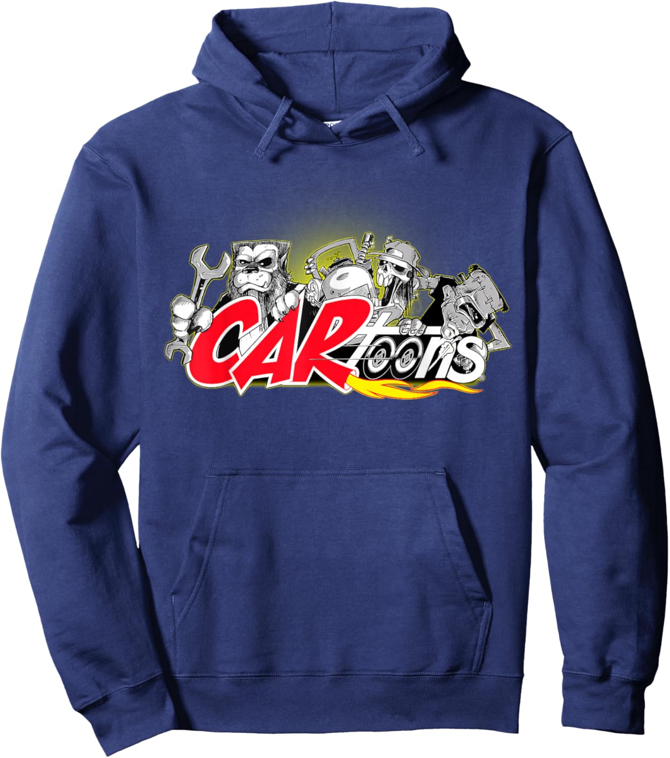 CARtoons Rust In Peace Design Hoodie - Hoodie | Navy