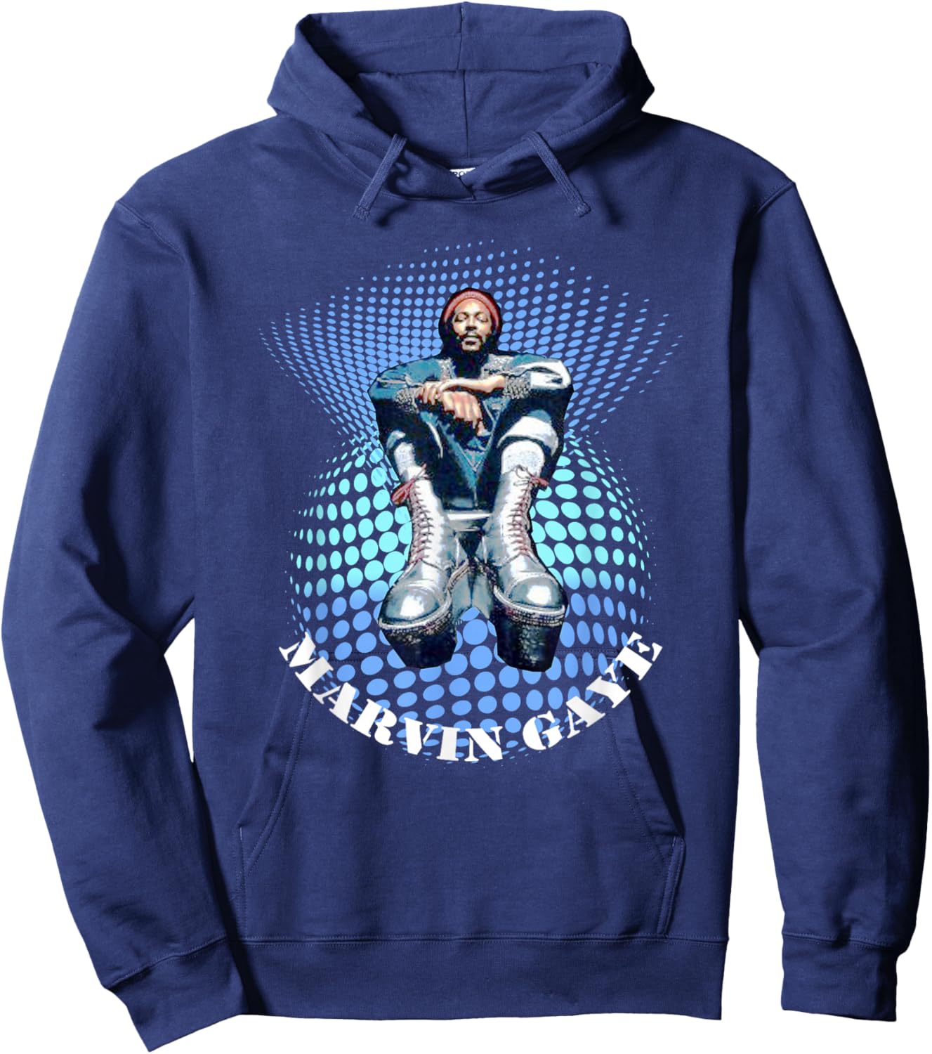 Marvin Gaye_002 Hoodie - Hoodie | Navy