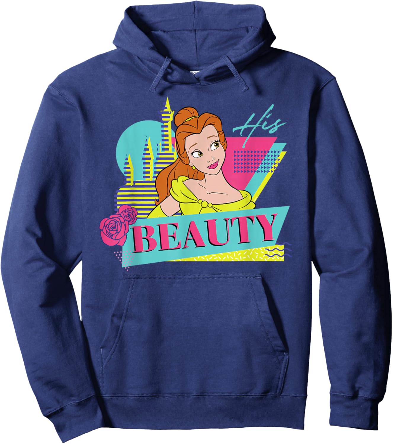 Disney Beauty and the Beast Couples Matching His Beauty Hoodie - Hoodie | Navy