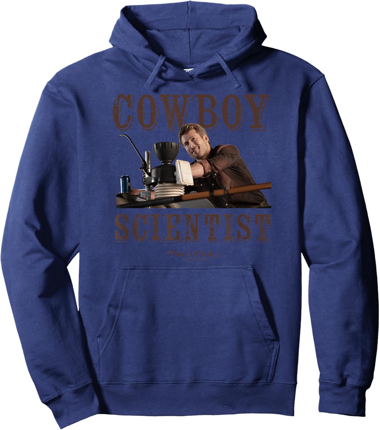 Twisters Tyler Owens Cowboy Scientist Hoodie - Hoodie | Navy