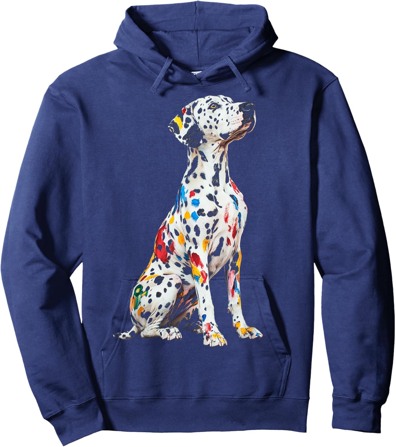 Dalmatian Dog Motif Pet Art Dalmatian Women Kids Hoodie - Hoodie | Navy