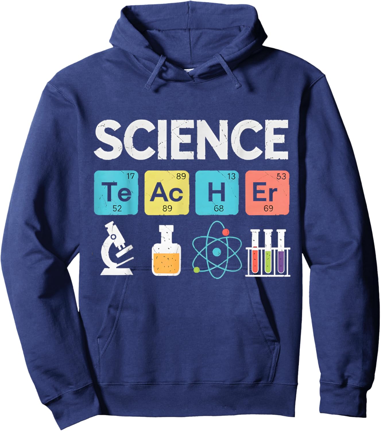Funny Elements Periodic Table Science Teacher Hoodie - Hoodie | Navy
