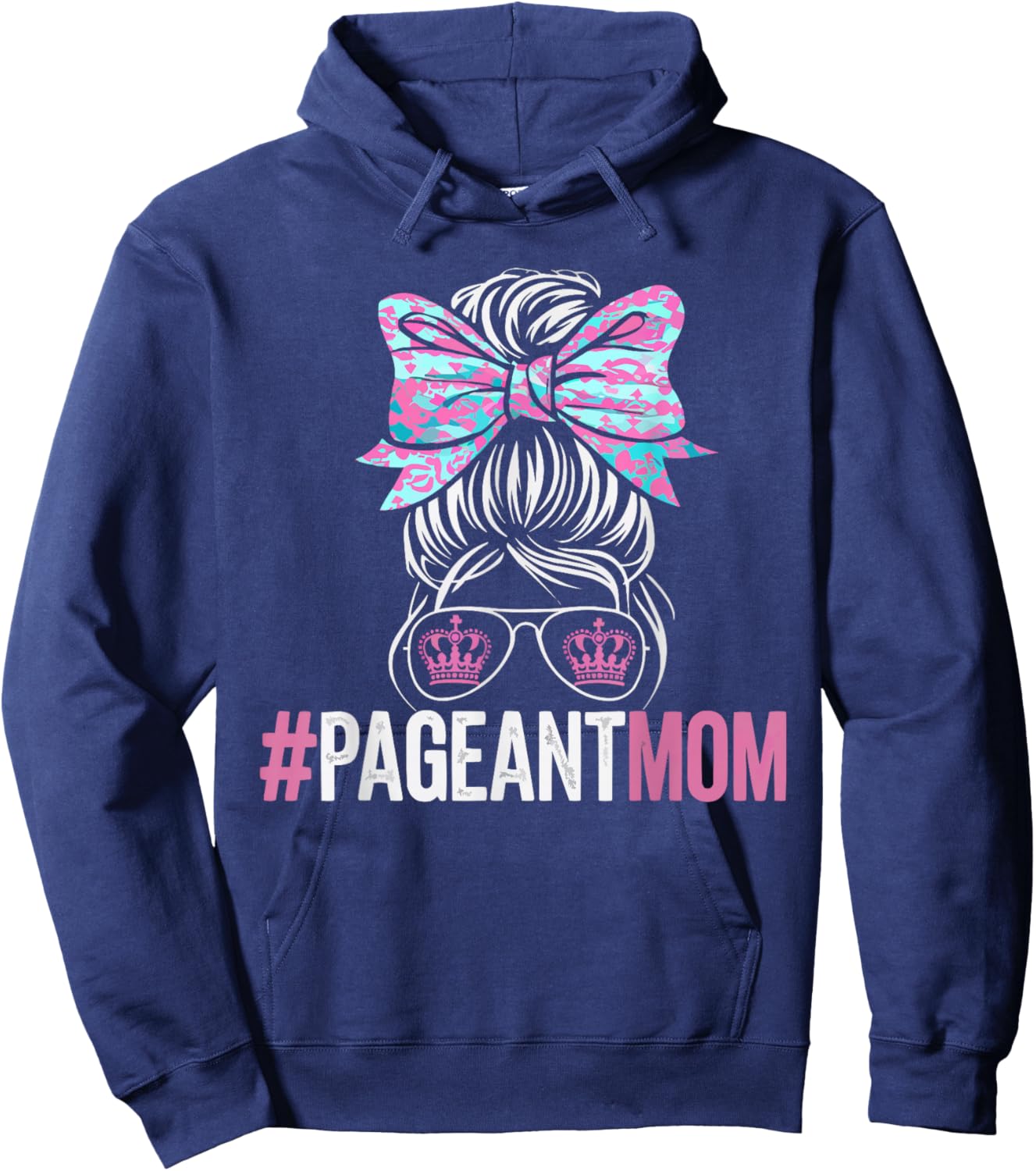 Pageant Mom Pageantry Pageant Contest Beauty Queen Hoodie - Hoodie | Navy