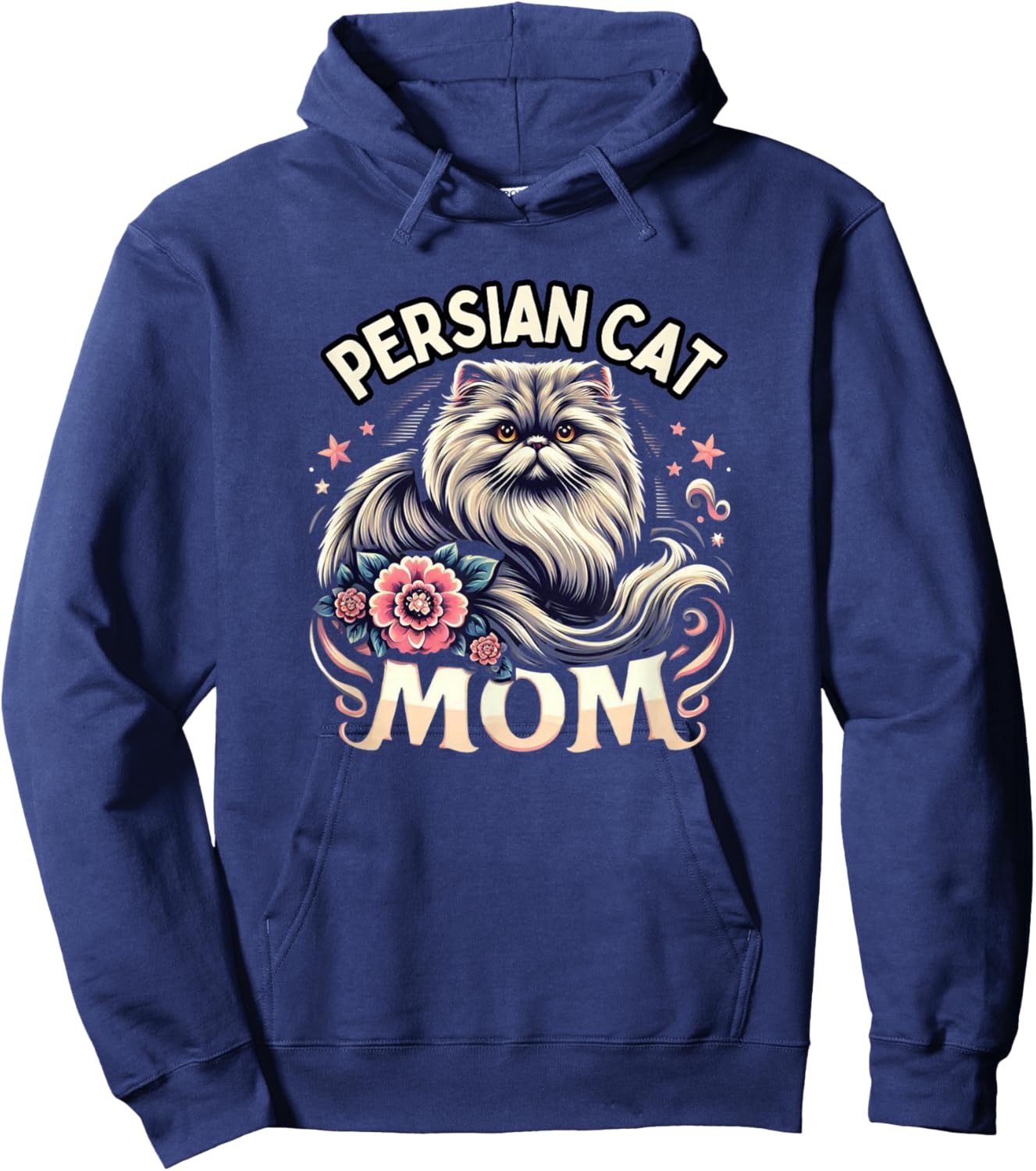 Persian Cat Mom Persian Cats Persian Cat Lover Hoodie - Hoodie | Navy