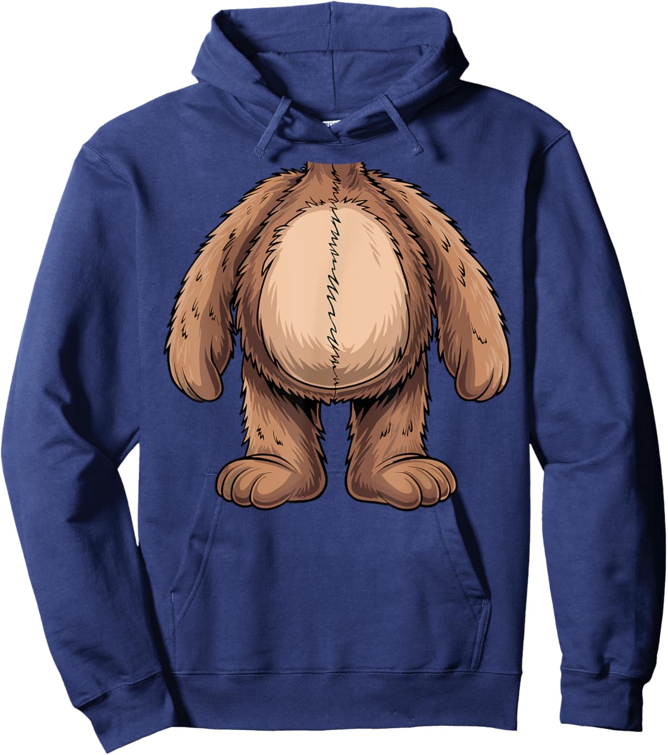 Teddy Bear Halloween Outfit Funny Simple Costume Hoodie - Hoodie | Navy