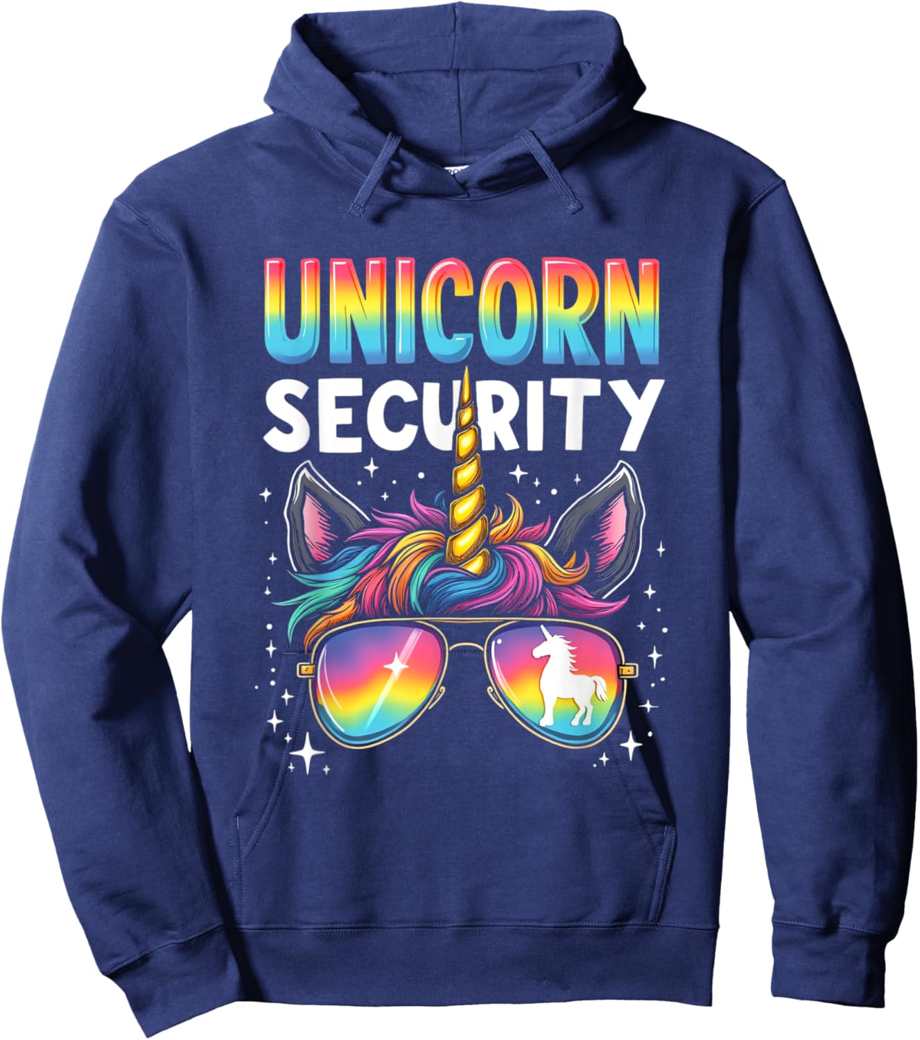 Unicorn SECURITY Unicorn Hoodie - Hoodie | Navy