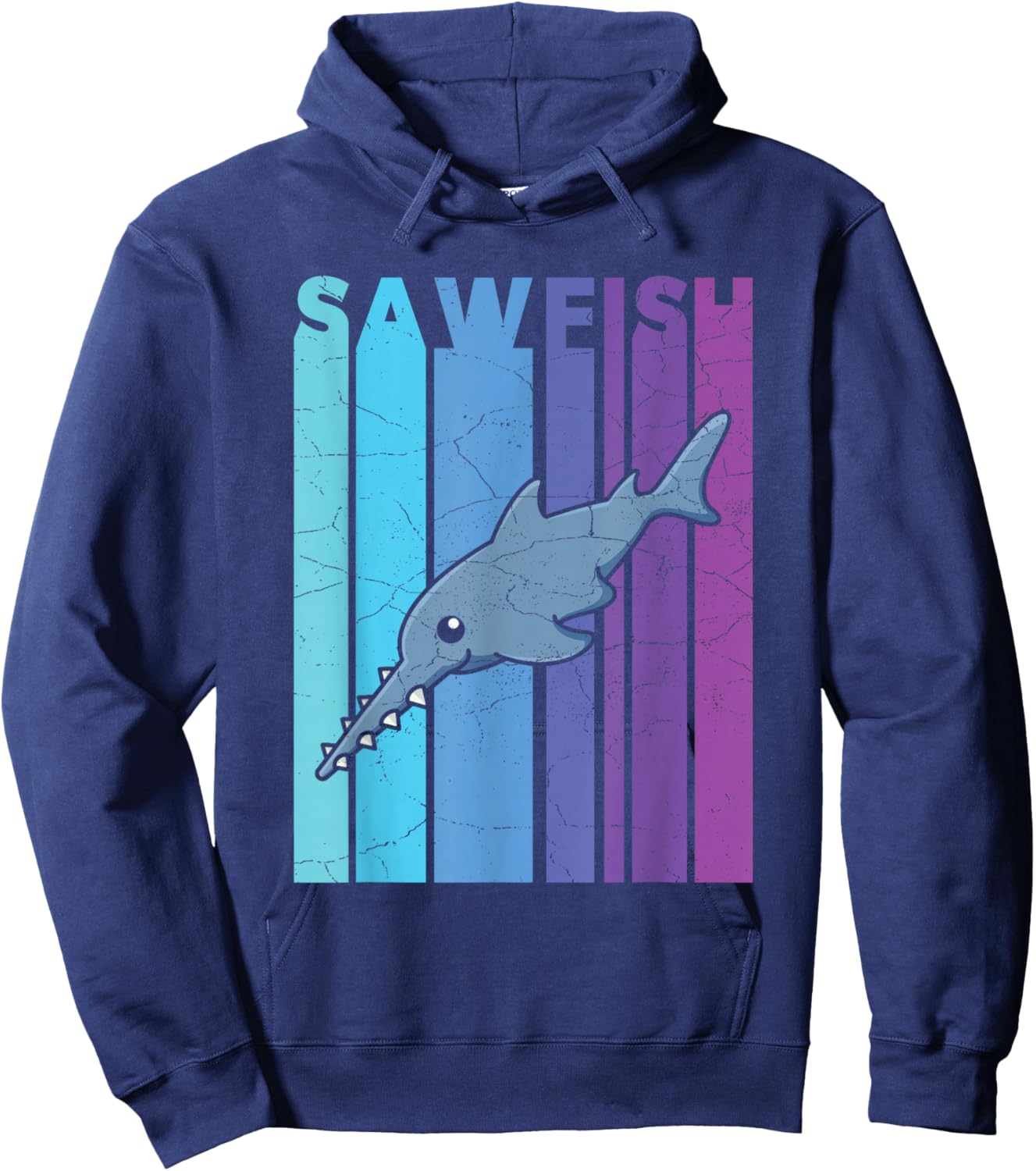 Sawfish Squad Design for a Sawfish fan Hoodie - Hoodie | Navy