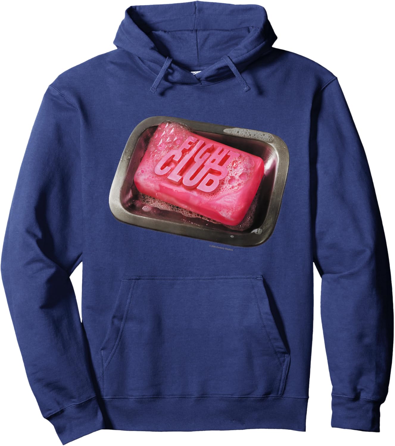 Fight Club Iconic Soup Big Chest Logo Hoodie - Hoodie | Navy