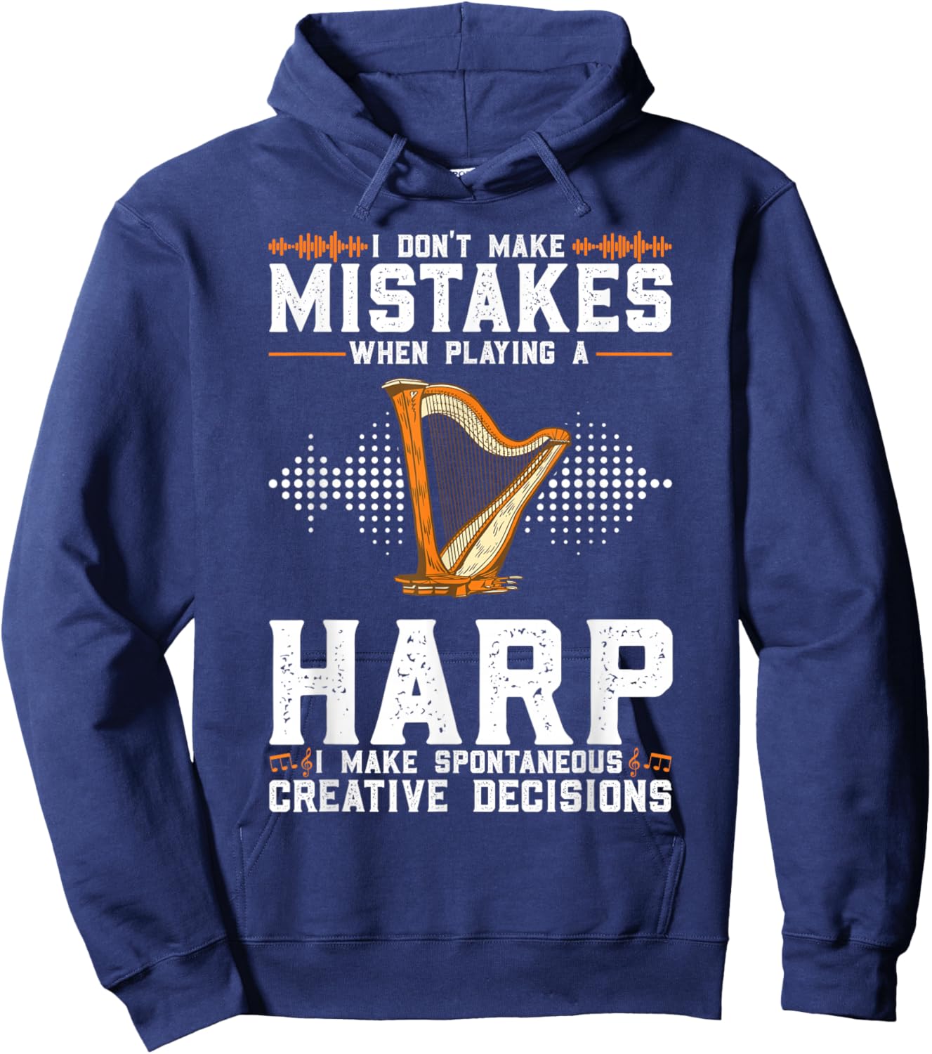 Harp Hoodie - Hoodie | Navy