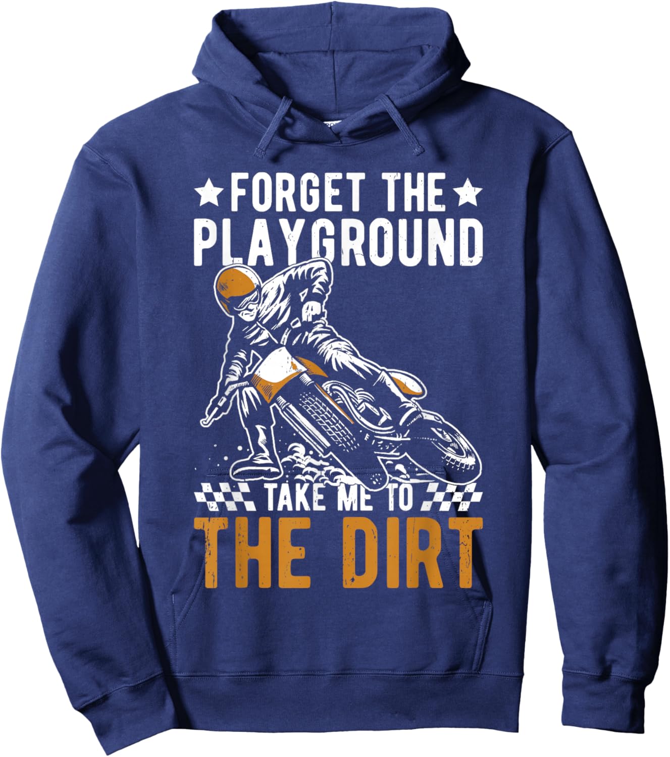 Flat Track Racing kids Hoodie - Hoodie | Navy