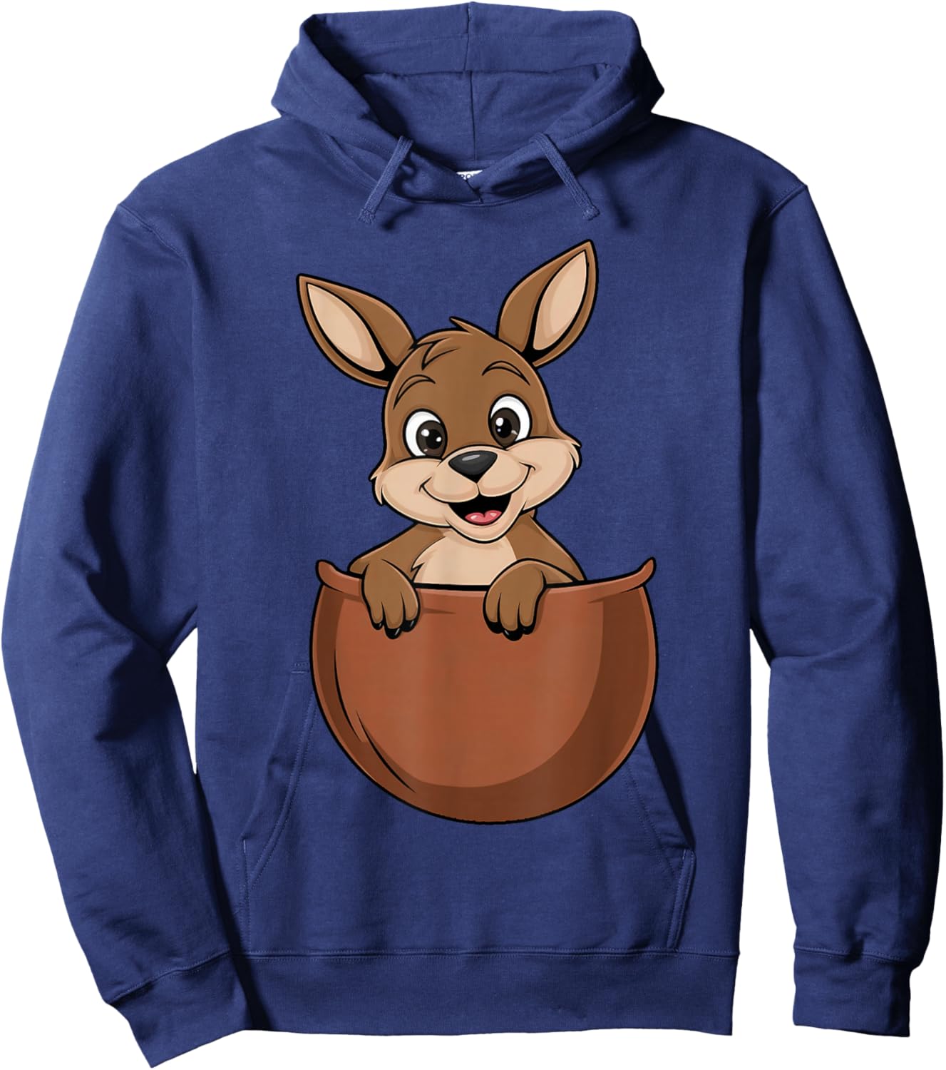 Adorable Kangaroo Pouch Ideal for Costumes Hoodie - Hoodie | Navy