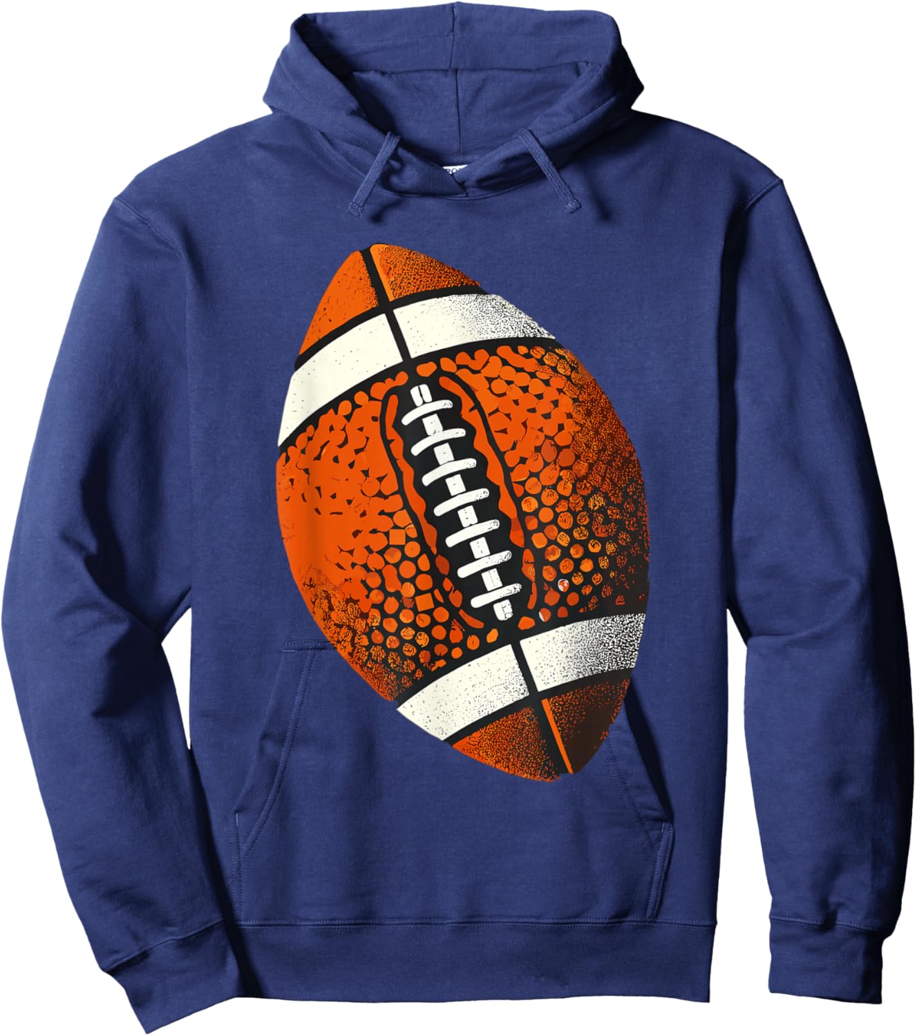 American Football Vintage Football Hoodie - Hoodie | Navy