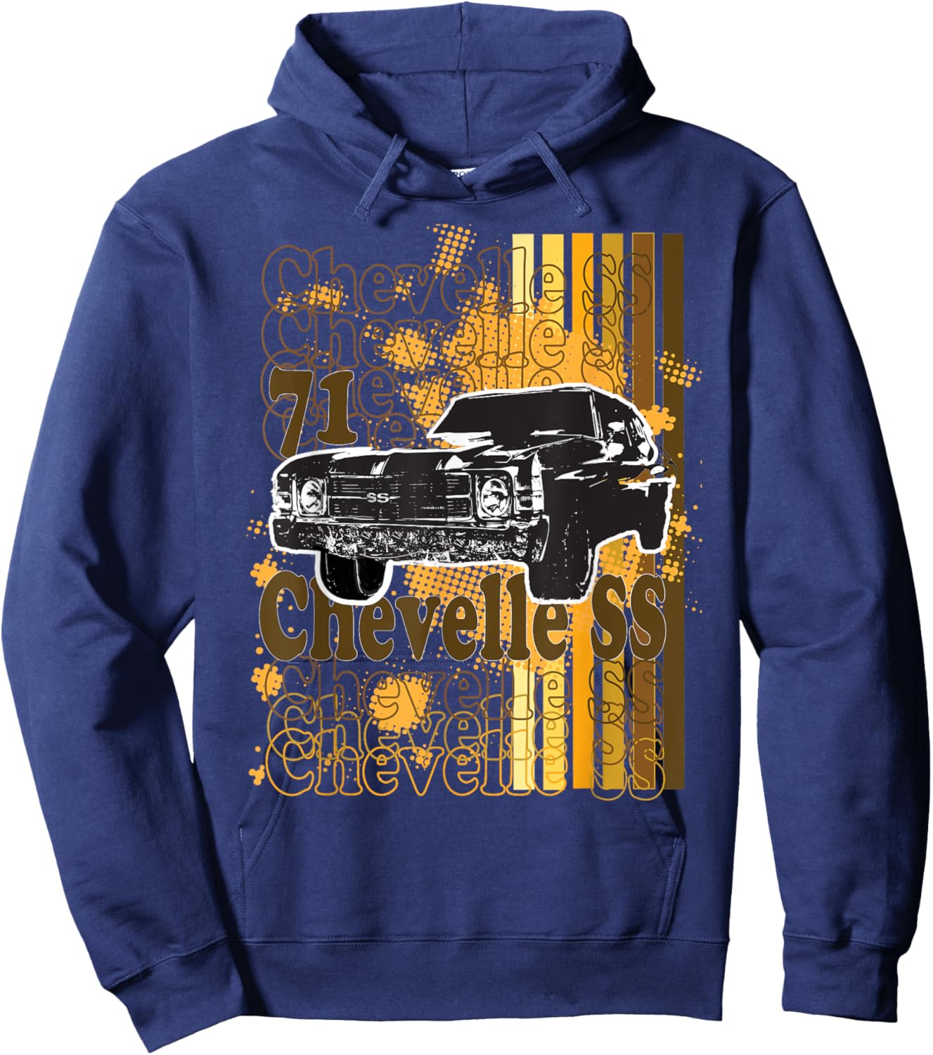 71 Chevelle SS Hoodie - Hoodie | Navy