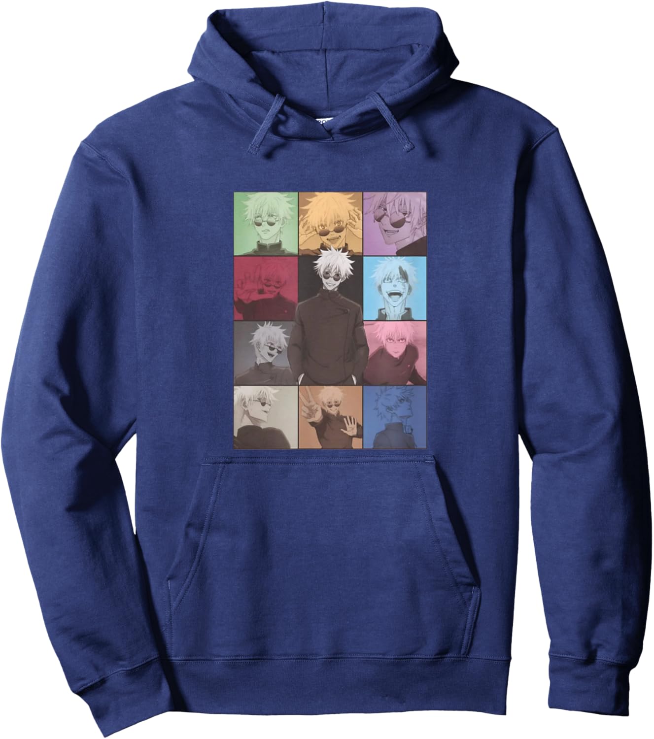 Santuros gojos Black -Adults Classic Fit Hoodie - Hoodie | Navy