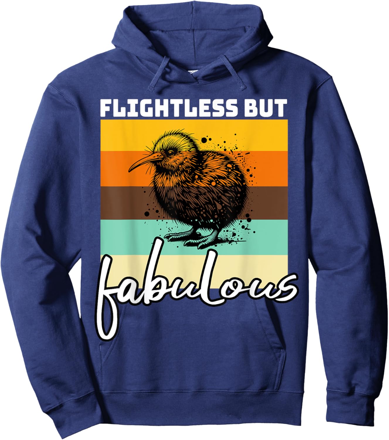 Funny Kiwi Bird Hoodie - Hoodie | Navy