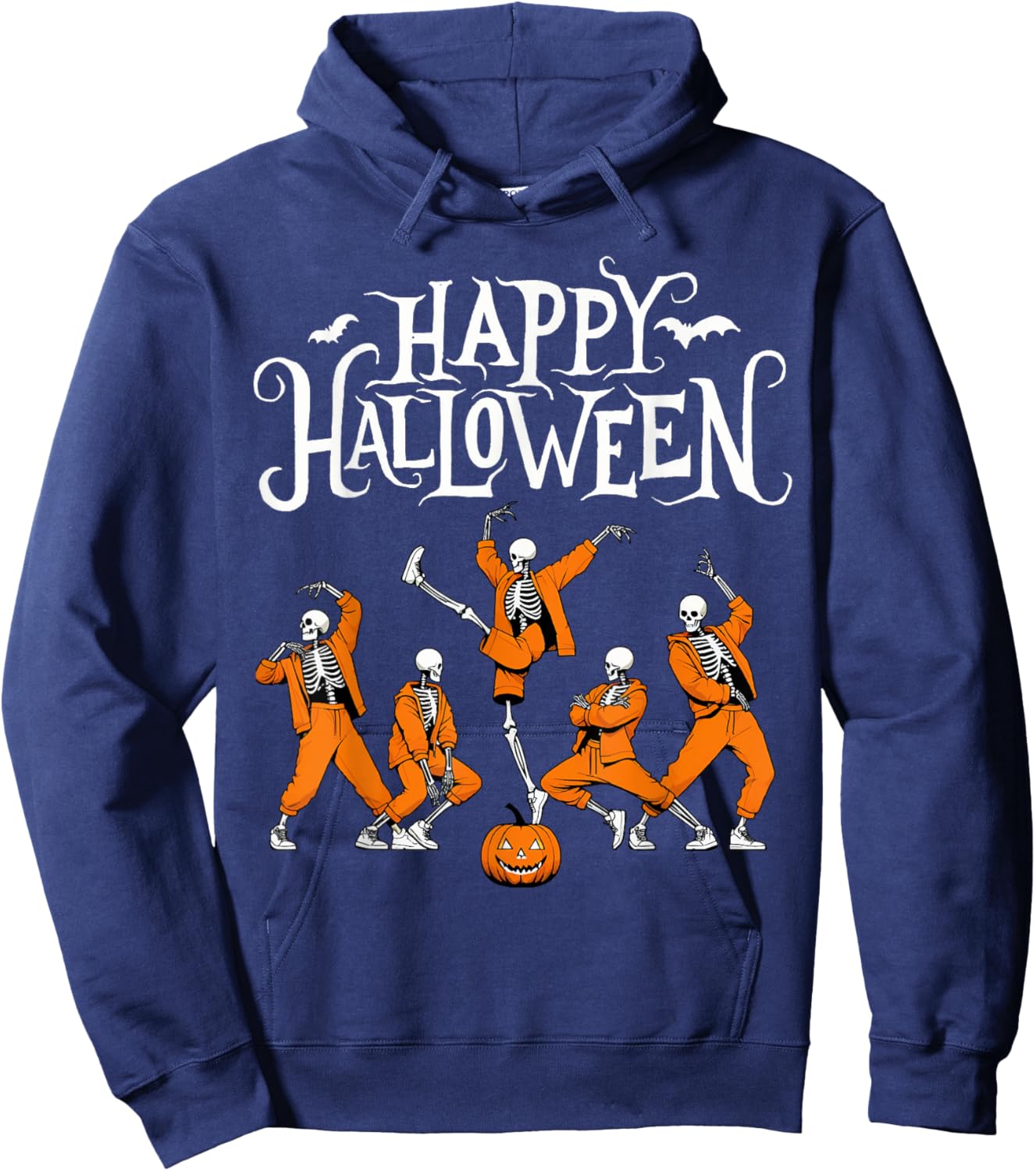 Happy Halloween Hip Hop Dancer, Breakdancers Dance Teachers Hoodie - Hoodie | Navy