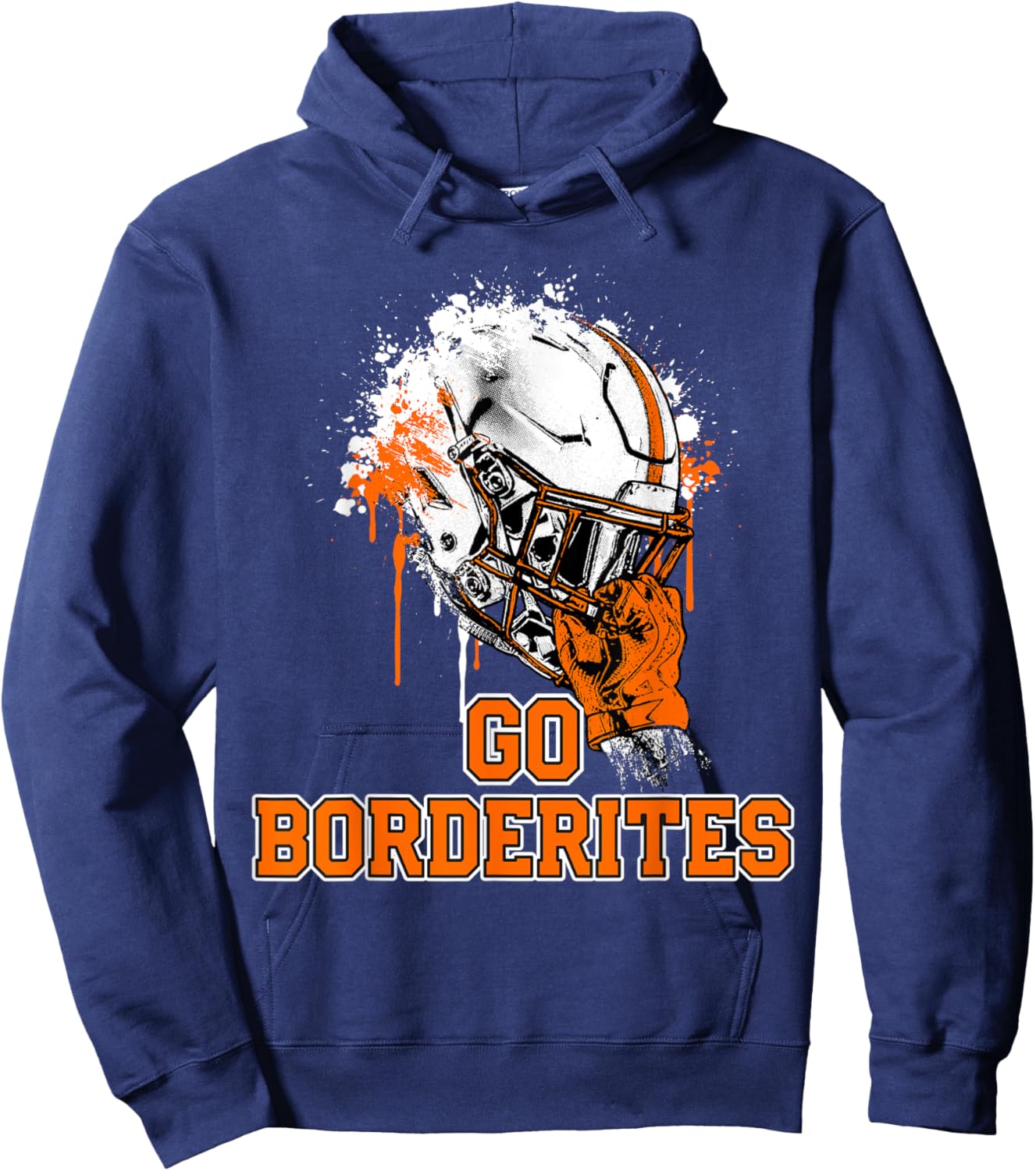 Blaine Borderites Rising Helmet GO! Hoodie - Hoodie | Navy