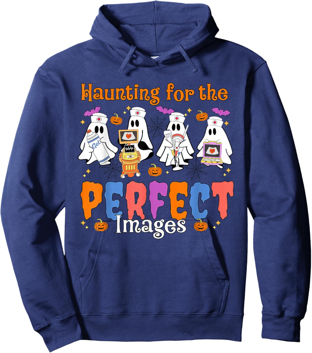 Haunting for the perfect images shirt Rad Tech Halloween Hoodie - Hoodie | Navy