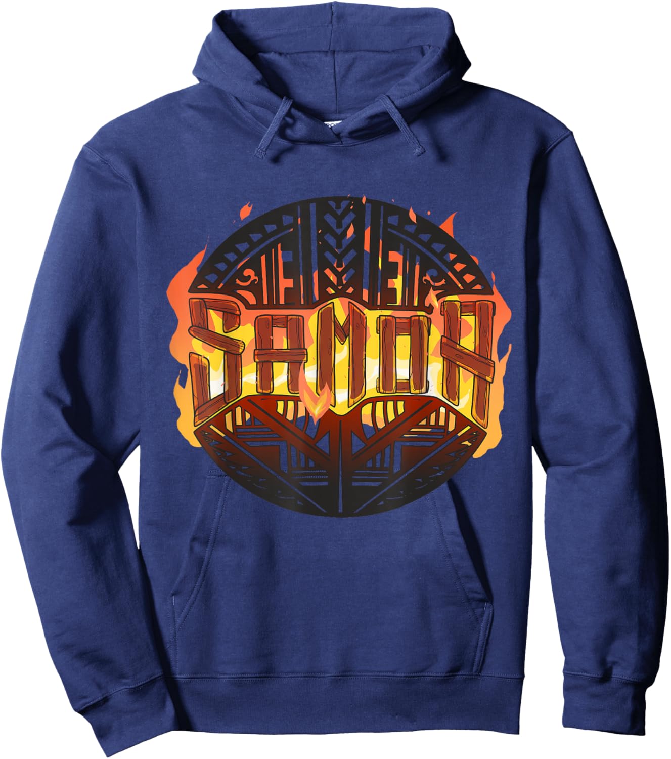Samoa Family Pride Polynesian South Pacific Tatau Samoan Hoodie - Hoodie | Navy
